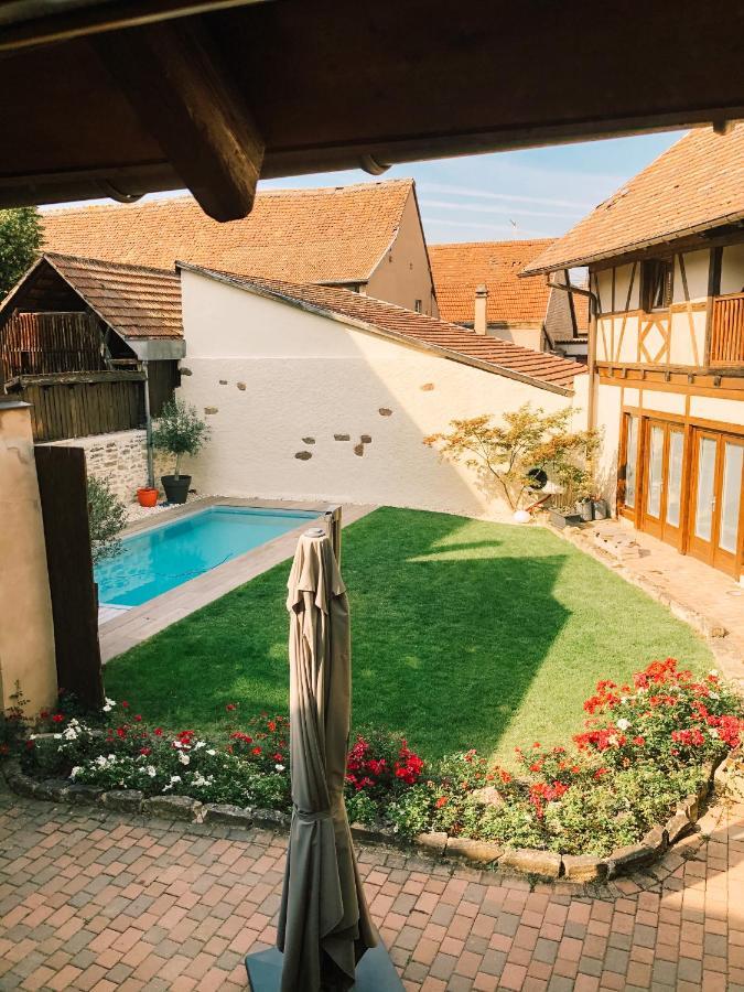 Maison D'Hotes La Rose D'Alsace Rosheim Exteriér fotografie